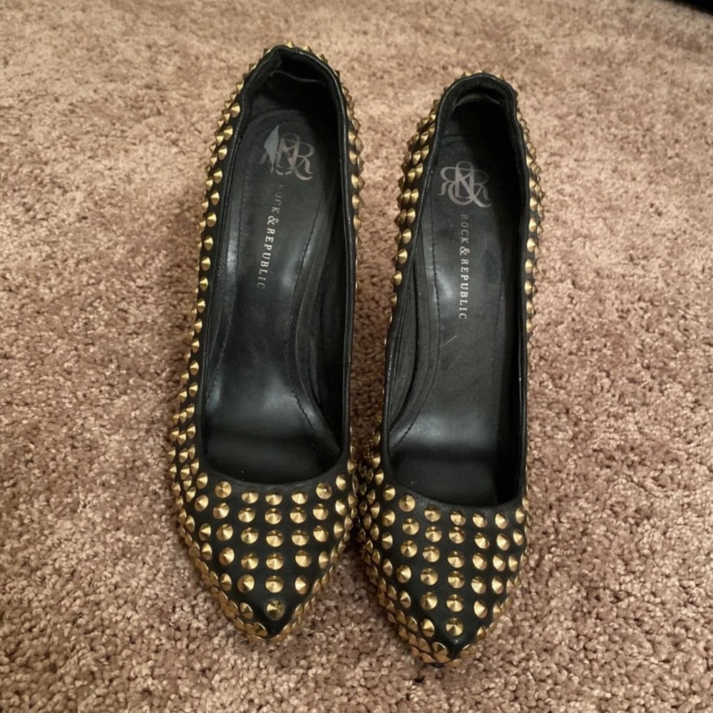 Rock and Republic Studded Heels